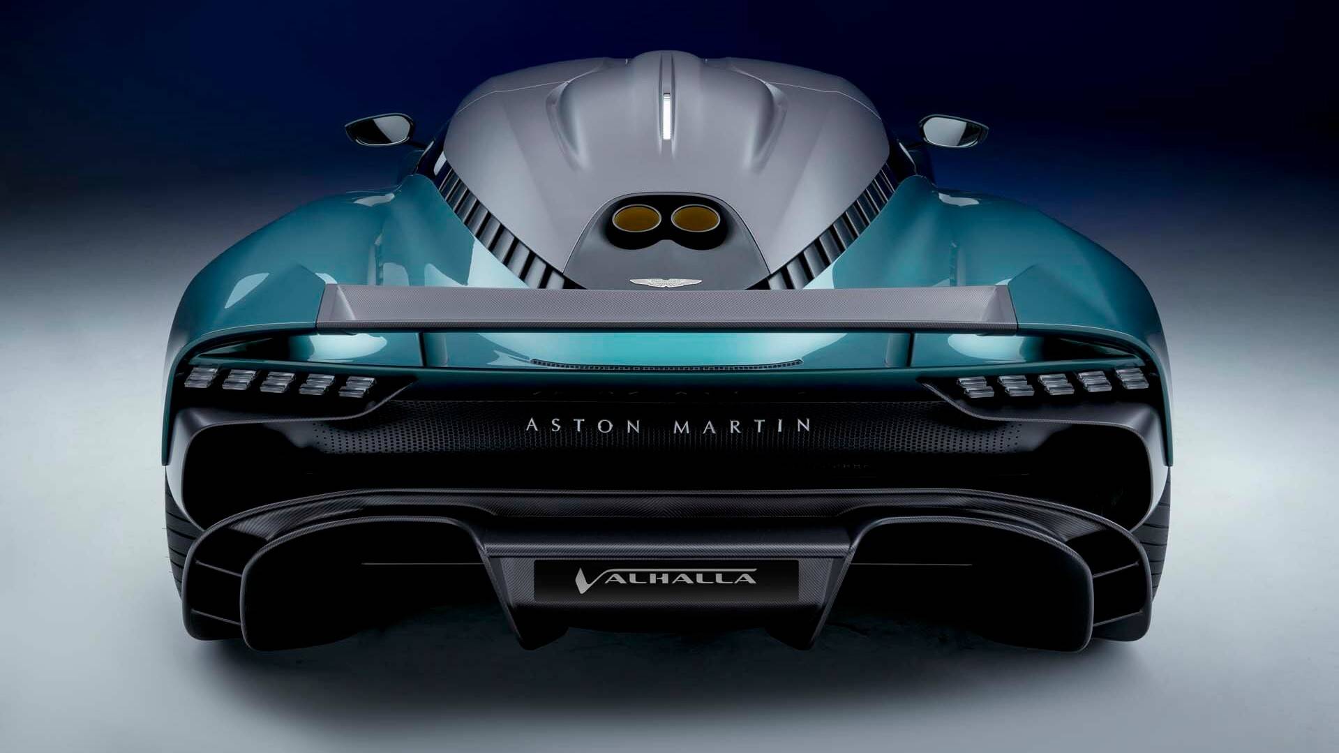 Aston Martin Valhalla hátulról