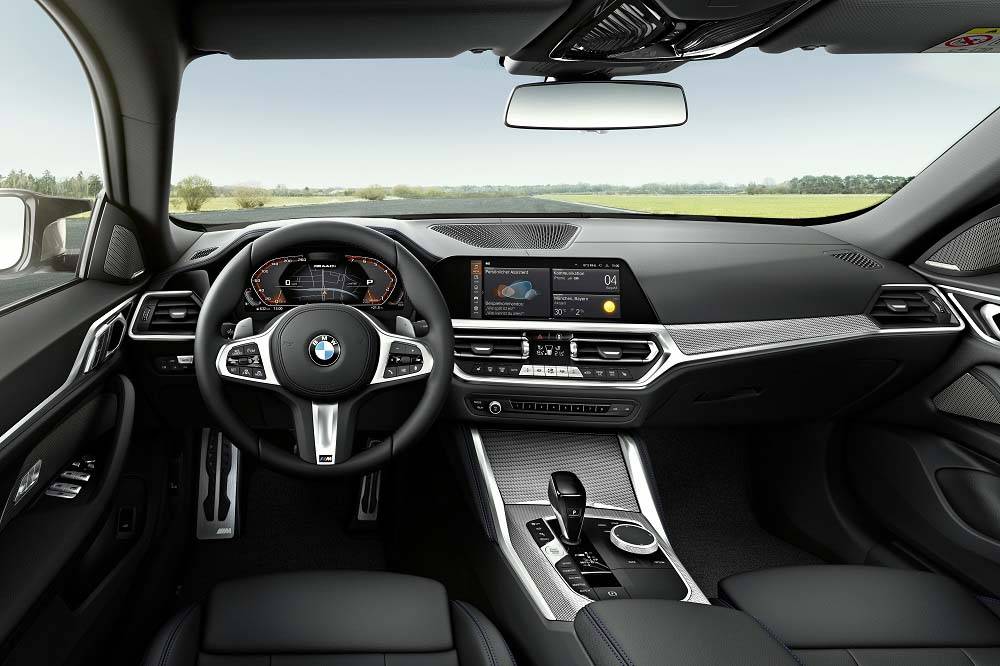 BMW 4-es szériás Gran Coupé utastere